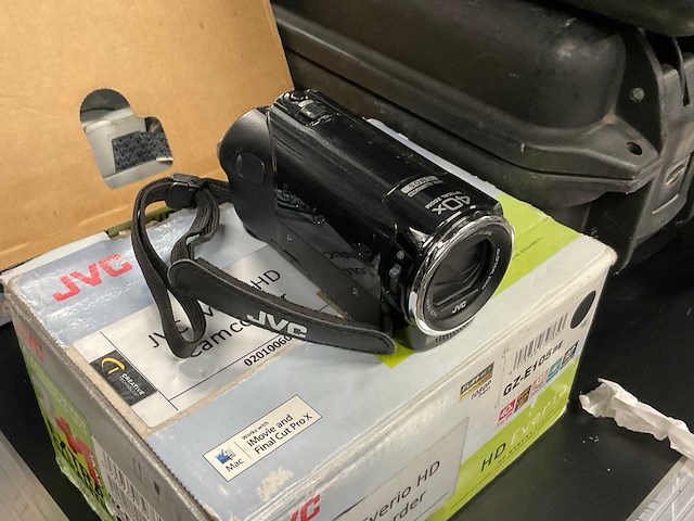 Jvc everio gz-e105be videocamera (3x) - afbeelding 2 van  5