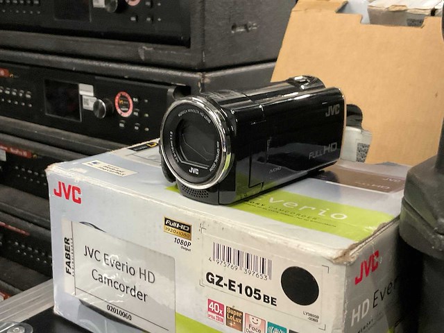 Jvc everio gz-e105be videocamera (3x) - afbeelding 3 van  5