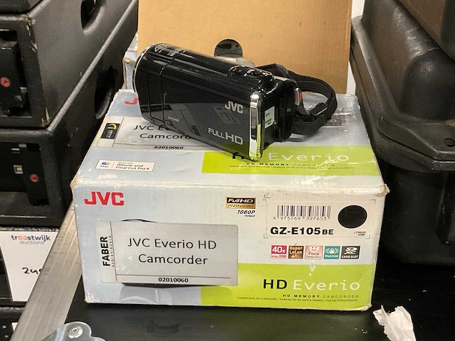 Jvc everio gz-e105be videocamera (3x) - afbeelding 4 van  5