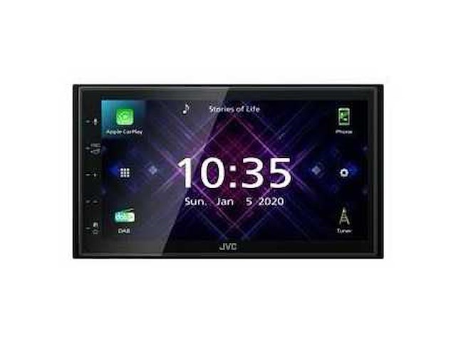 Jvc kw-m565dbt monitor with reciever - afbeelding 1 van  4