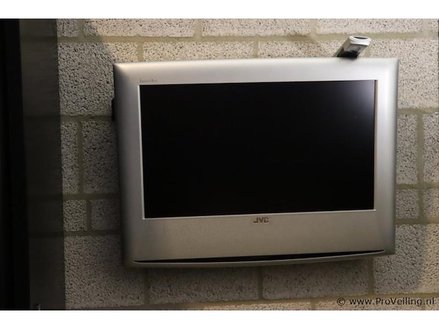 Jvc tv type interiart incl. afstandsbediening & muurbeugel - afbeelding 1 van  5