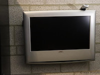 Jvc tv type interiart incl. afstandsbediening & muurbeugel - afbeelding 1 van  5