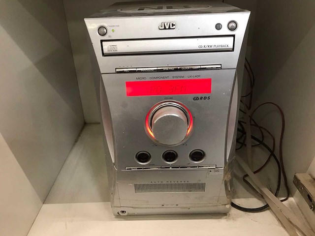 Jvc ux-l40r micro component systeem stereo installatie - afbeelding 2 van  6