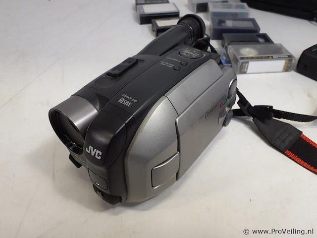 Jvc videomovie gr-axm43eg camcorder vhs-c convercam - afbeelding 2 van  9