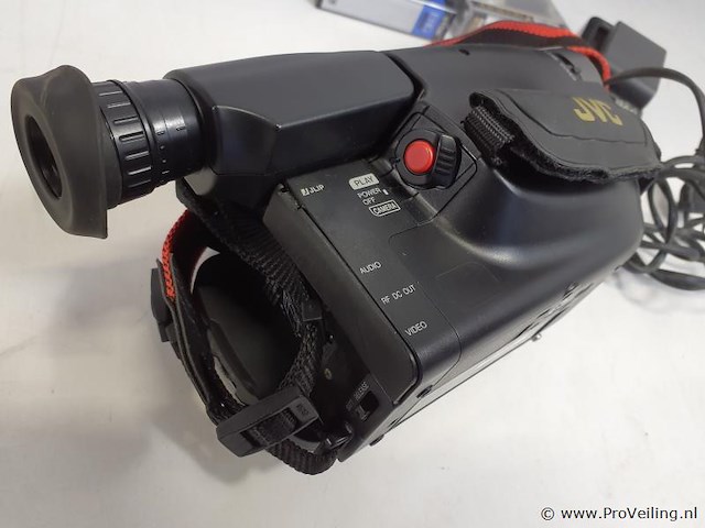 Jvc videomovie gr-axm43eg camcorder vhs-c convercam - afbeelding 6 van  9