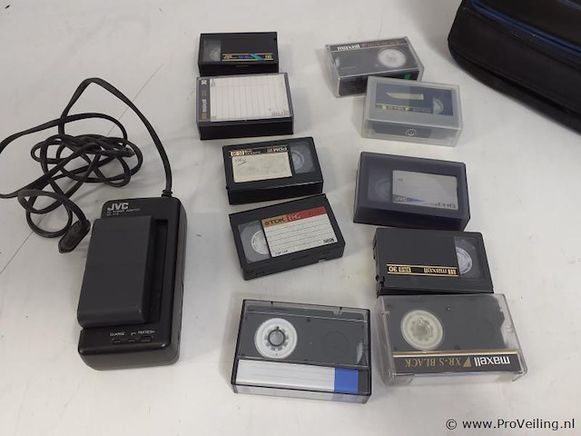 Jvc videomovie gr-axm43eg camcorder vhs-c convercam - afbeelding 7 van  9