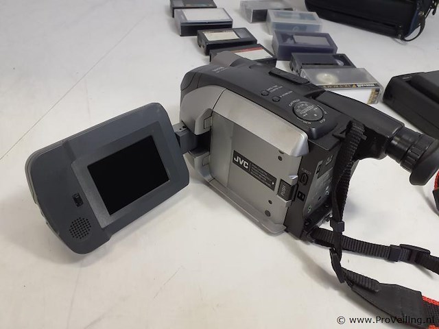Jvc videomovie gr-axm43eg camcorder vhs-c convercam - afbeelding 3 van  9