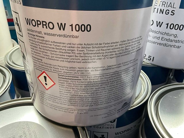Jwo idustrial coatings wopro w 1000 verf (60x) - afbeelding 6 van  6