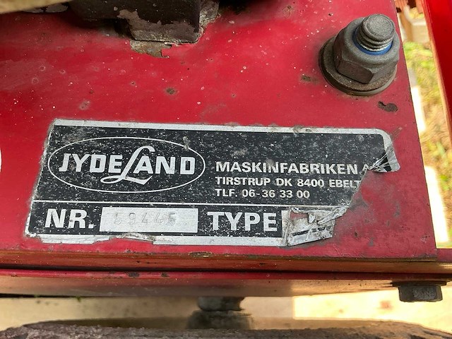 Jydeland veegmachine - afbeelding 10 van  10