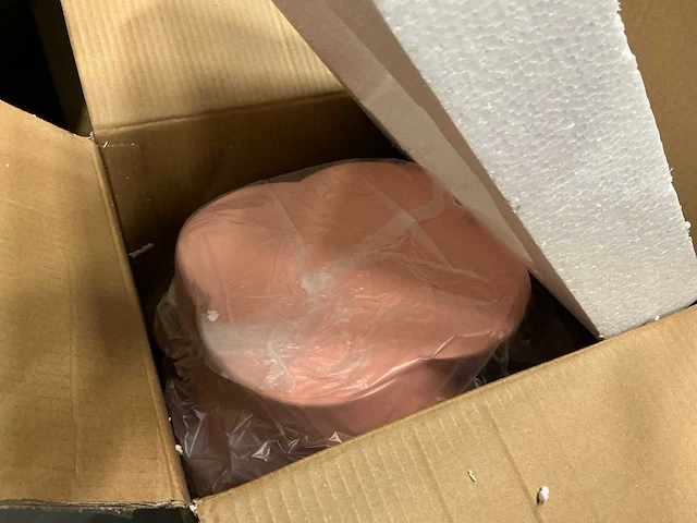 &k amsterdam pillar marshmallow bijzettafel h40cm roze - afbeelding 4 van  4