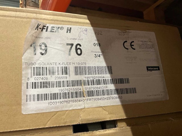 K-flex 200cm pe-color plus partij buisisolatie, ca. 40 dozen - afbeelding 4 van  6