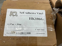 K2 - hk106g - zelfklevende vinyl 1.37x50 meter (22x) - afbeelding 6 van  6