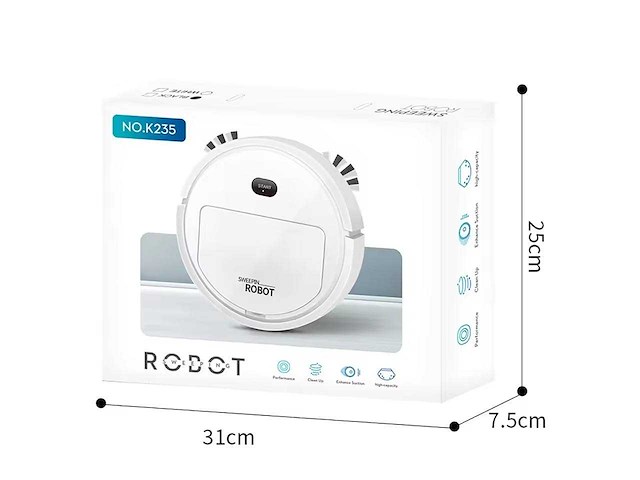 K235 sweeping robot (36x) - afbeelding 2 van  11