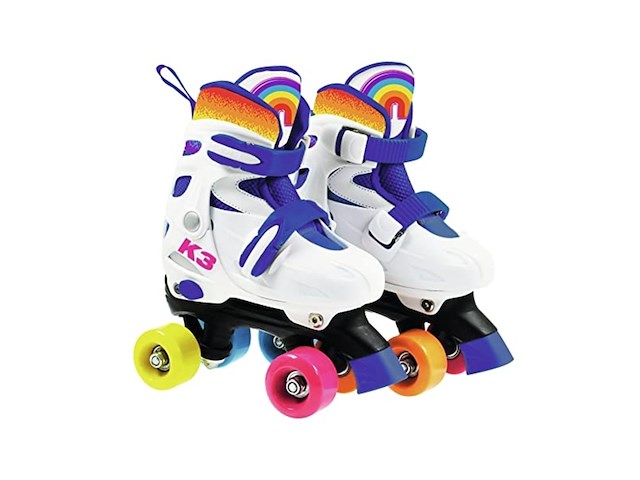 K3 rolschaatsen met stopper maat 30/33 - afbeelding 1 van  4