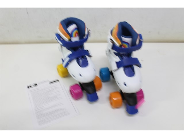 K3 rolschaatsen verstelbaar in 4 maten met stopper maat 30/33 - afbeelding 3 van  4