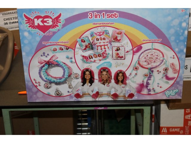 K3 speelknutsel set 1x - afbeelding 3 van  3