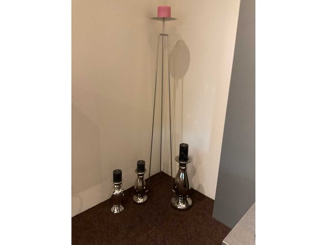 Kaarsen standaard (4x) - afbeelding 2 van  3