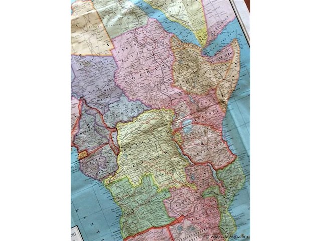 Kaart afrika j'50? - afbeelding 2 van  4