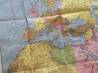 Kaart europa/afrika 1941 - afbeelding 2 van  4