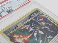 Kaart, pokémon, charizard delta species s3b-l8u-eej psa grade 6 ex-mt - afbeelding 5 van  9