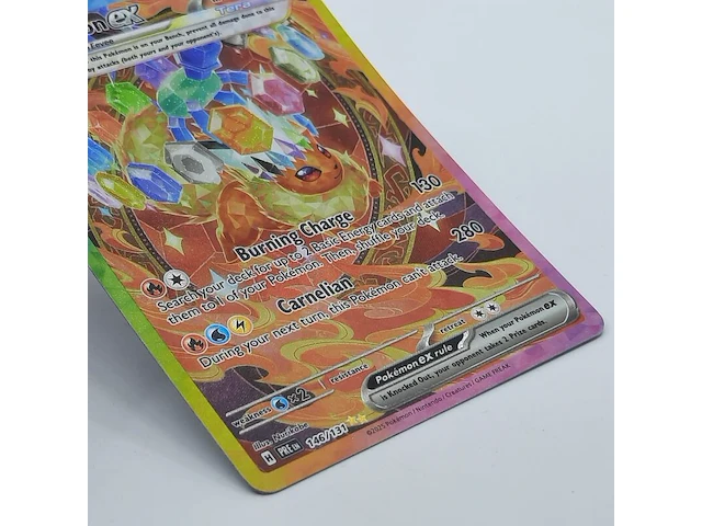 Kaart, pokémon, flareon ex pre en 146/131, 2025 - afbeelding 3 van  4