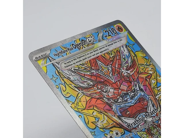 Kaart, pokémon, heathflame mask ogerpon ex pre en 148/131, 2025 - afbeelding 2 van  4