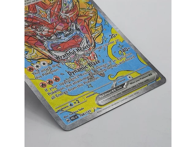 Kaart, pokémon, heathflame mask ogerpon ex pre en 148/131, 2025 - afbeelding 3 van  4