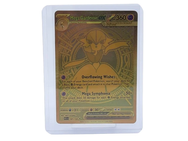 Kaart, pokémon, mega gardevoir ex meg en 187/132 2025 - afbeelding 1 van  5