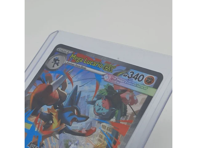 Kaart, pokémon, mega lucario ex meg en 179/132 - afbeelding 2 van  4
