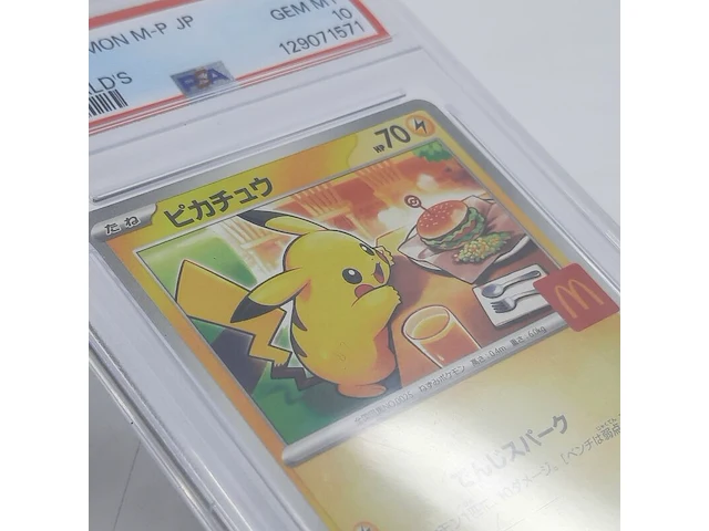 Kaart, pokémon, pickachu mcdonalds promo 020/m-p, 2025 - afbeelding 11 van  16