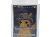 Kaart, pokémon, pikachu with grey felt hat svp 085 promo, 2023
