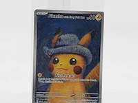 Kaart, pokémon, pikachu with grey felt hat svp 085 promo, 2023