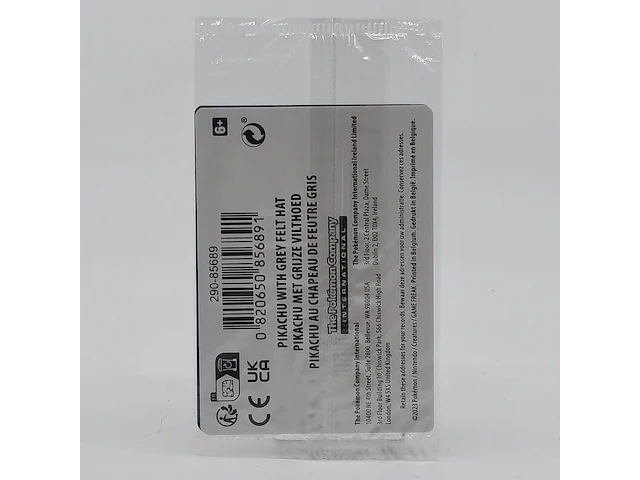 Kaart, pokémon, pikachu with grey felt hat svp 085 promo, 2023 - afbeelding 4 van  4