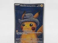 Kaart, pokémon, pikachu with grey felt hat svp 085 promo, 2023