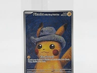 Kaart, pokémon, pikachu with grey felt hat svp 085 promo, 2023