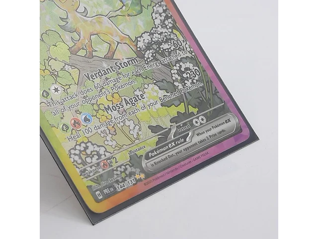 Kaart, pokémon, stage 1 leafeon ex h pre en 144/131, 2025 - afbeelding 4 van  6