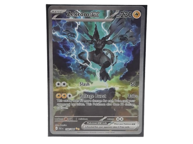 Kaart, pokémon, zekrom ex 166/086 blk en, 2025 - afbeelding 1 van  5