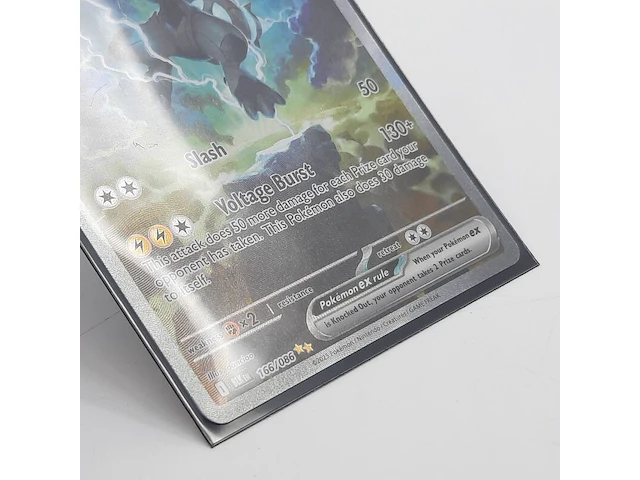 Kaart, pokémon, zekrom ex 166/086 blk en, 2025 - afbeelding 4 van  5