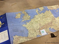 Kaart sabena europa - afbeelding 2 van  3