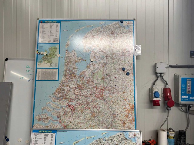 Kaart van nederland (2x) - afbeelding 3 van  3
