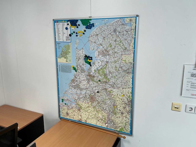 Kaart van nederland - afbeelding 1 van  3