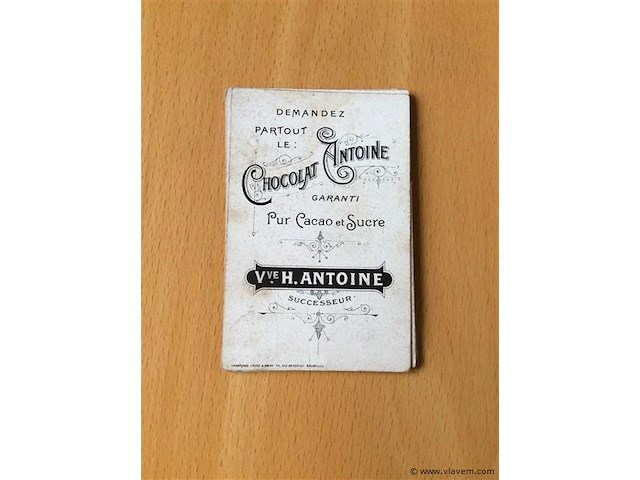 Kaarten chocolat antoine - afbeelding 4 van  4