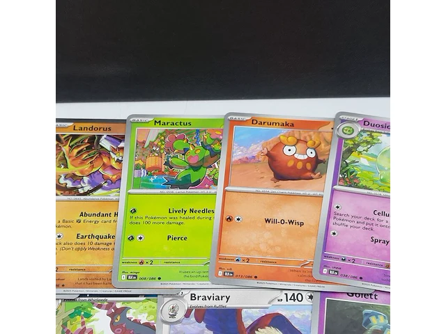 Kaarten in doos, pokémon, scarlet&violet black volt - afbeelding 20 van  26