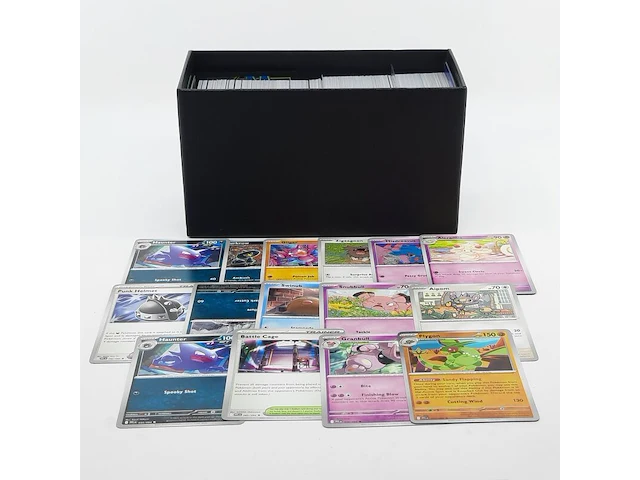 Kaarten in doos, pokémon, scarlet&violet black volt - afbeelding 1 van  25
