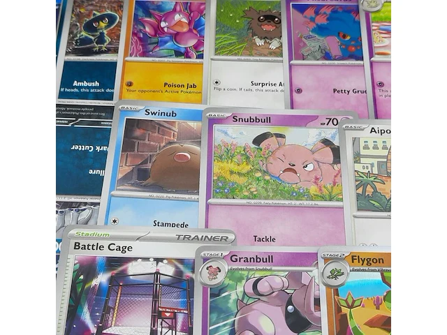 Kaarten in doos, pokémon, scarlet&violet black volt - afbeelding 22 van  25