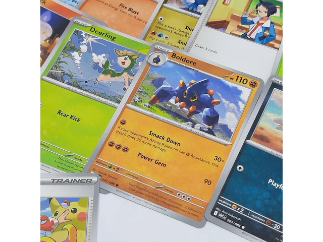 Kaarten in doos, pokémon, scarlet&violet black volt - afbeelding 6 van  20