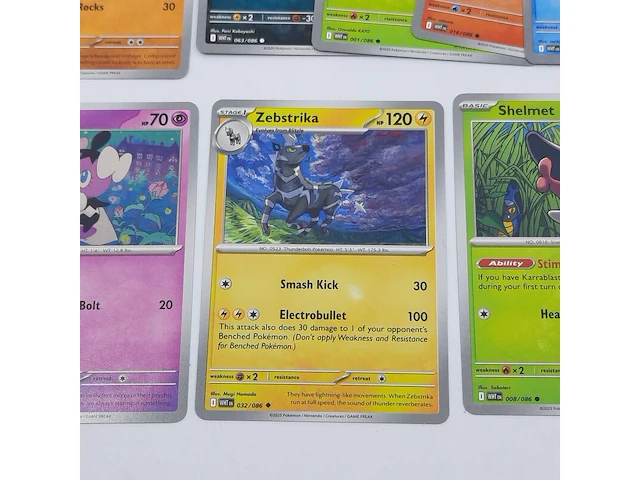 Kaarten in doos, pokémon, scarlet&violet black volt - afbeelding 11 van  20