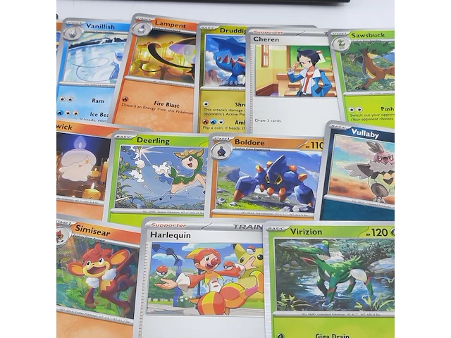 Kaarten in doos, pokémon, scarlet&violet black volt - afbeelding 17 van  20