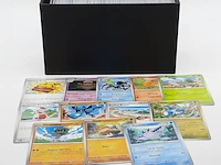 Kaarten in doos, pokémon, scarlet&violet black volt