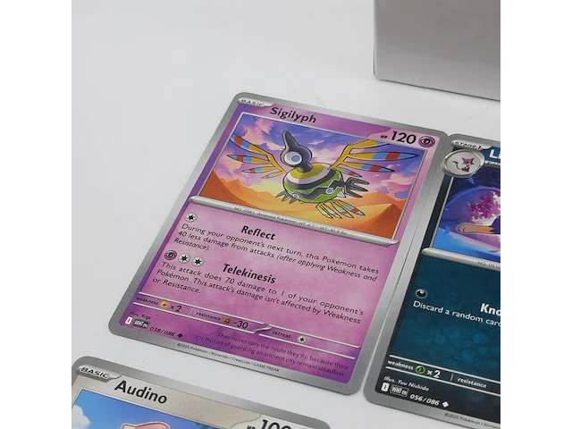 Kaarten in doos, pokémon, scarlet&violet white flare - afbeelding 4 van  19